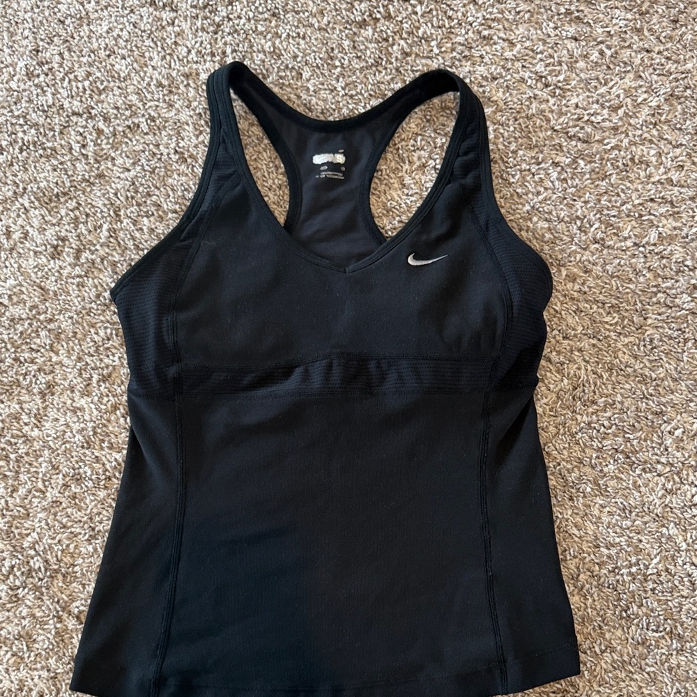 Nike Women's Sleek Black Tank Top